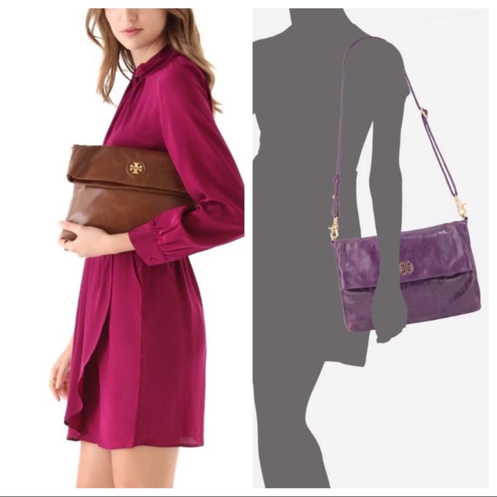 {tory burch} dena foldover crossbody bag